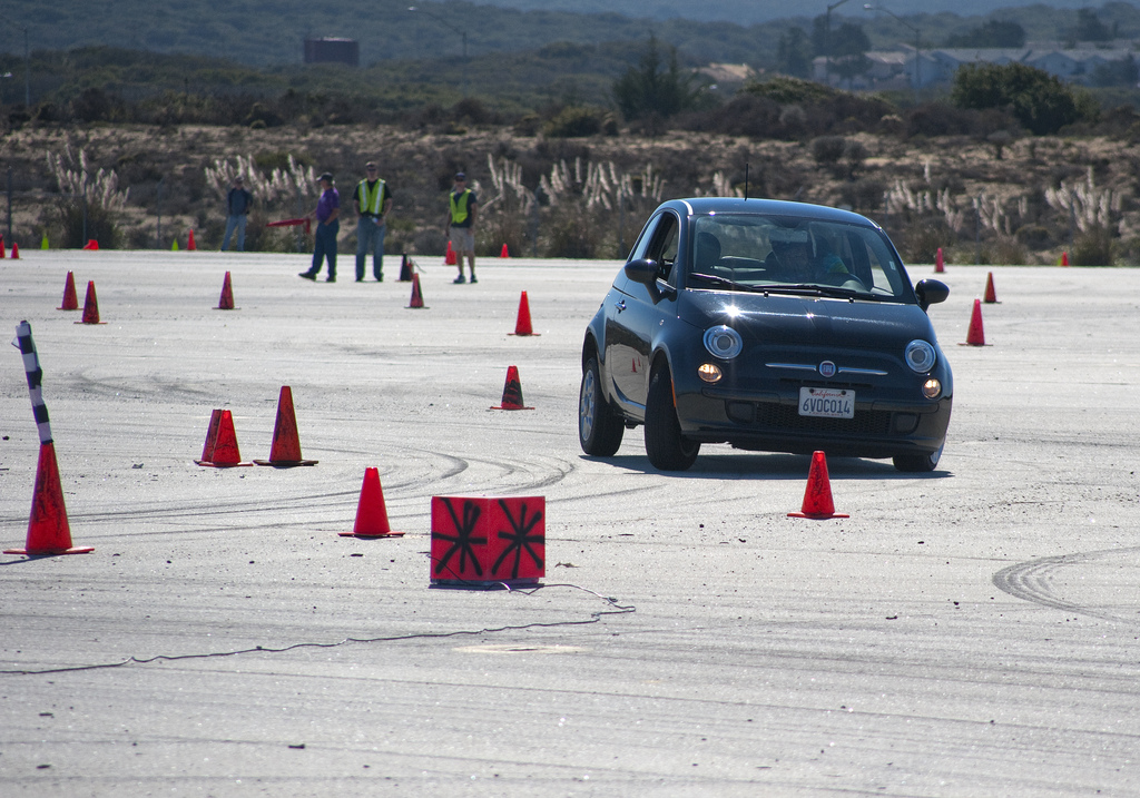 Fiat on the AX Course