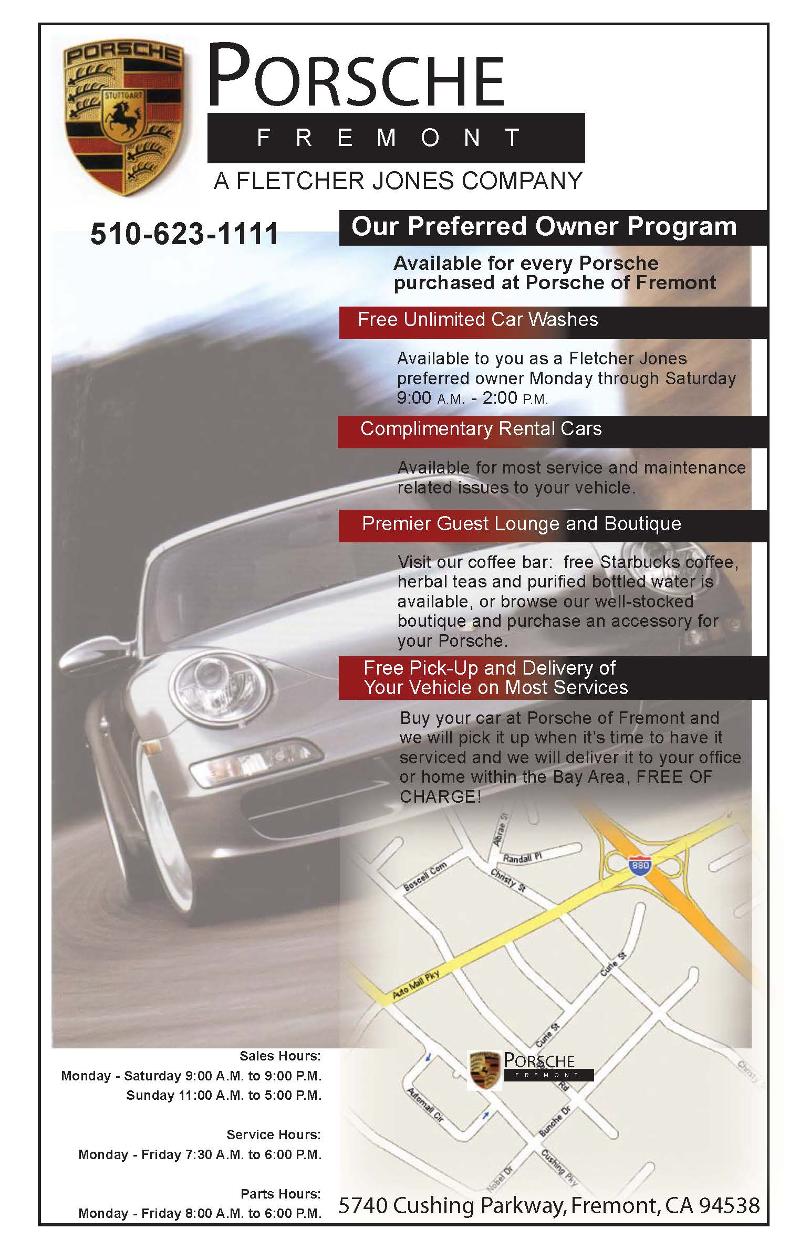 Fremont Porsche FP Ad