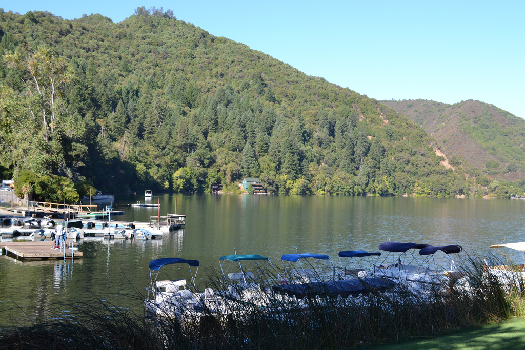 View of Blue Lakes